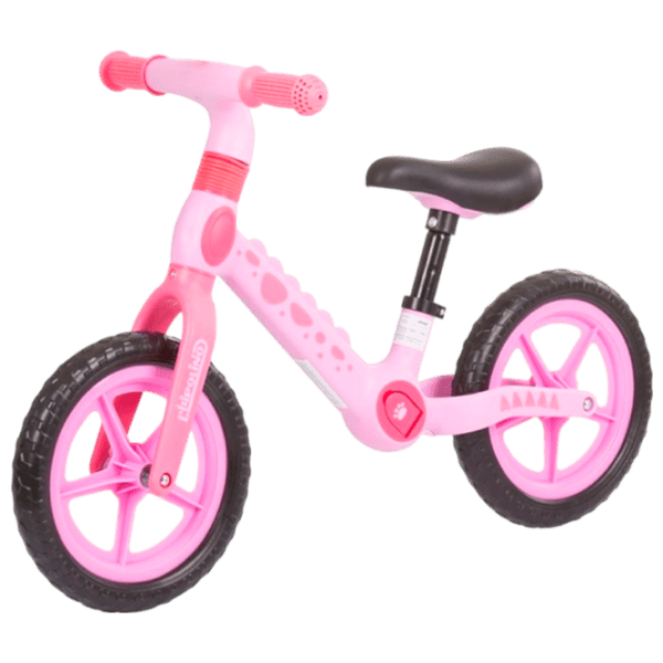 Bicicletă fără pedale Chipolino Dino 12" 12" Pink  Metal / Pentru copii photo 1