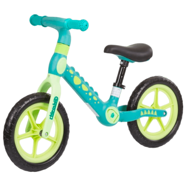 Bicicletă fără pedale Chipolino Dino 12" 12" Green  Metal / Pentru copii photo 1