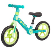 Bicicletă fără pedale Chipolino Dino 12" 12" Green  Metal / Pentru copii