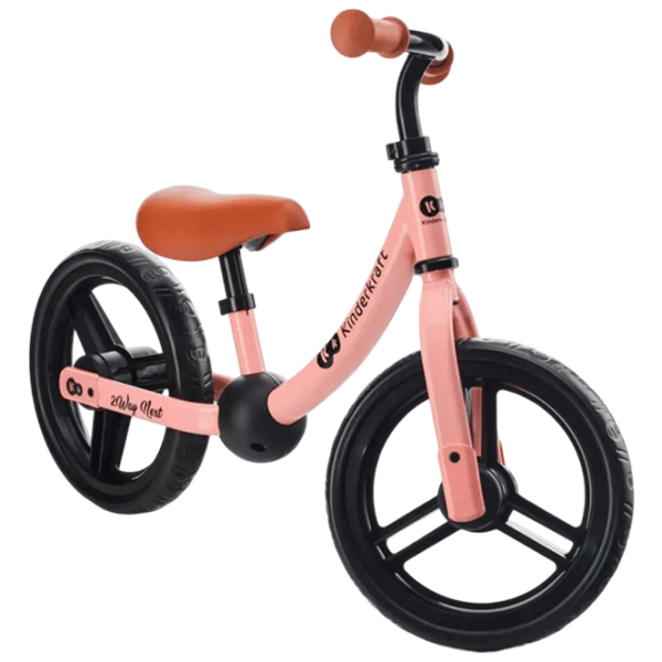 Bicicletă fără pedale KinderKraft 2Way Next 11" 11" Pink  Metal / Pentru copii photo 5