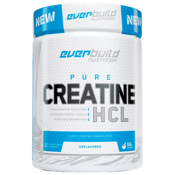 Creatină EverBuild Creatine HCL (853907008897) 200 g photo 1