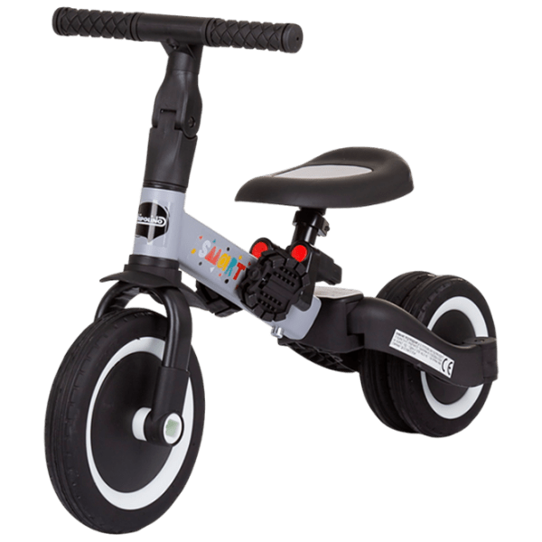 Triciclu Chipolino Smarty Gray Metal/ Pentru copii photo 4