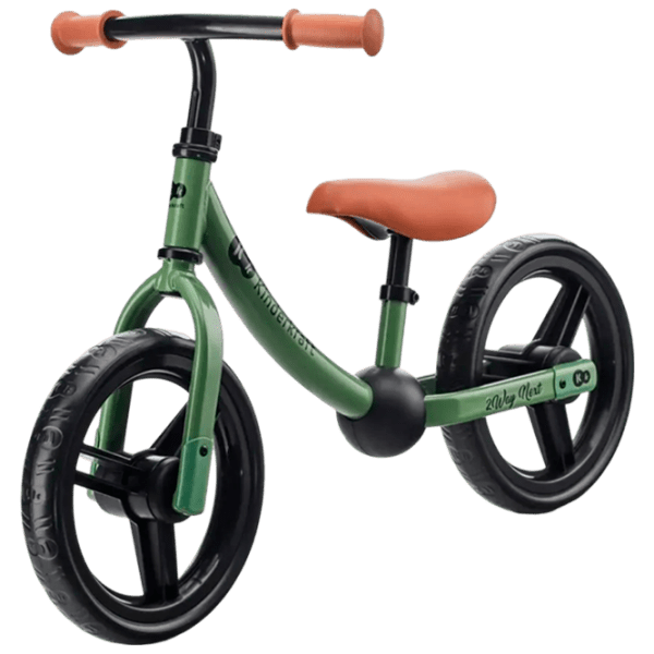 Bicicletă fără pedale KinderKraft 2Way Next 11" 11" Green Metal / Pentru copii photo 1