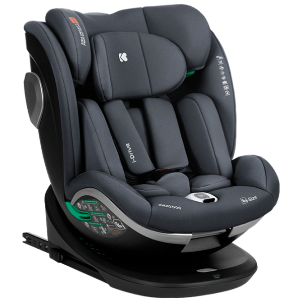Scaun auto Kikka Boo i-Drive i-Size 31002100020 Gray 0 luni - 12 ani, 36 kg photo 1