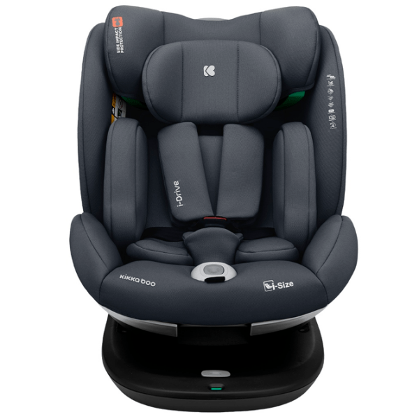 Scaun auto Kikka Boo i-Drive i-Size 31002100020 Gray 0 luni - 12 ani, 36 kg photo 2