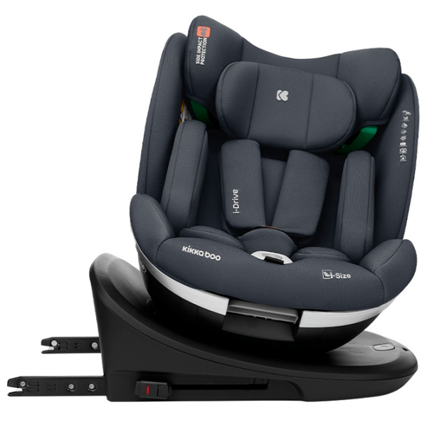 Scaun auto Kikka Boo i-Drive i-Size 31002100020 Gray 0 luni - 12 ani, 36 kg photo 6