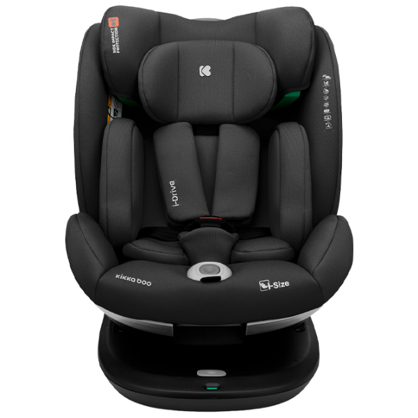 Scaun auto Kikka Boo i-Drive i-Size 31002100019 Black 0 luni - 12 ani, 36 kg photo 2