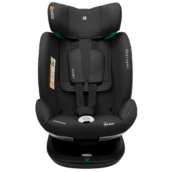Scaun auto Kikka Boo i-Drive i-Size 31002100019 Black 0 luni - 12 ani, 36 kg photo 3