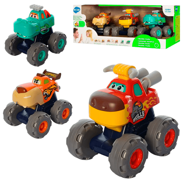 Грузовик Hola Toys Monster Trucks 3695744848079 Разноцветный  photo 1