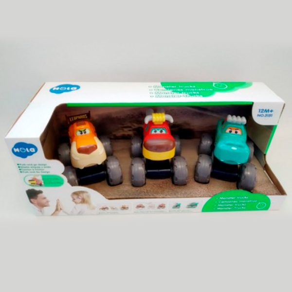 Грузовик Hola Toys Monster Trucks 3695744848079 Разноцветный  photo 6