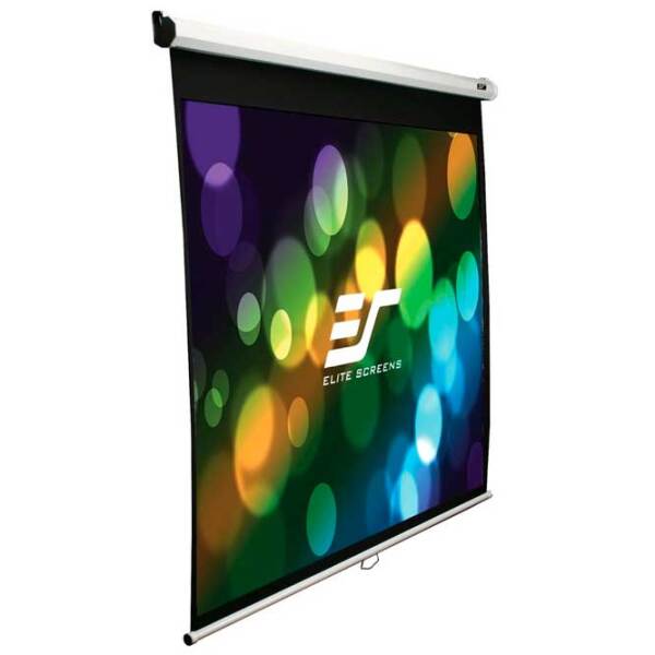 Ecran pentru proiector EliteScreens M99NWS1 99" (1:1) White Pe perete, Lățime ecran: 178 cm, &Icirc;nălțime ecran: 178 cm photo 3