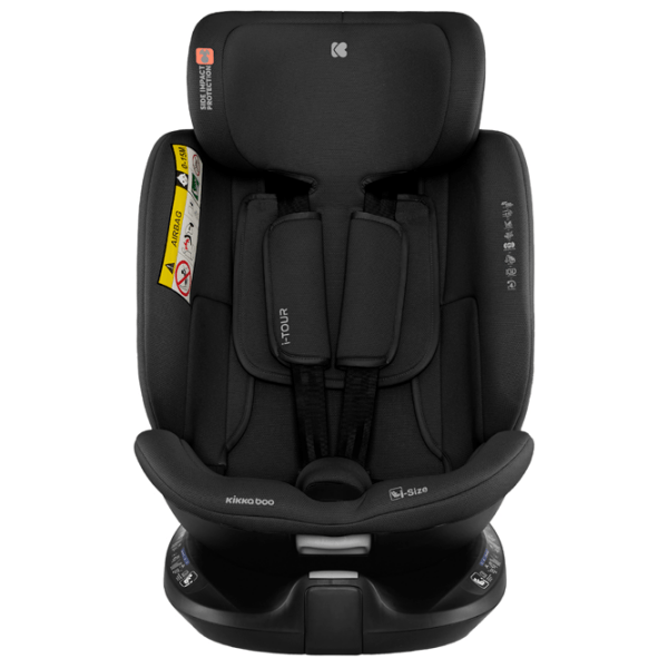 Scaun auto Kikka Boo i-Tour i-Size 31002100024 Black 0 luni - 12 ani, 36 kg photo 3