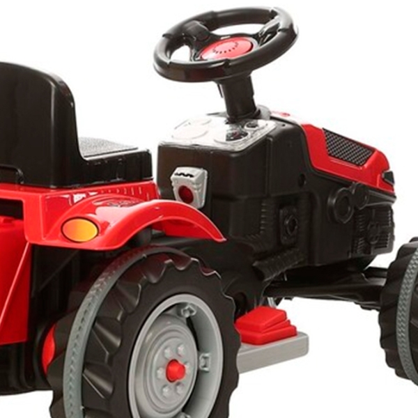 Электрический трактор Pilsan Active Красный 3+ | 50 кг | 3.5 км/ ч photo 7