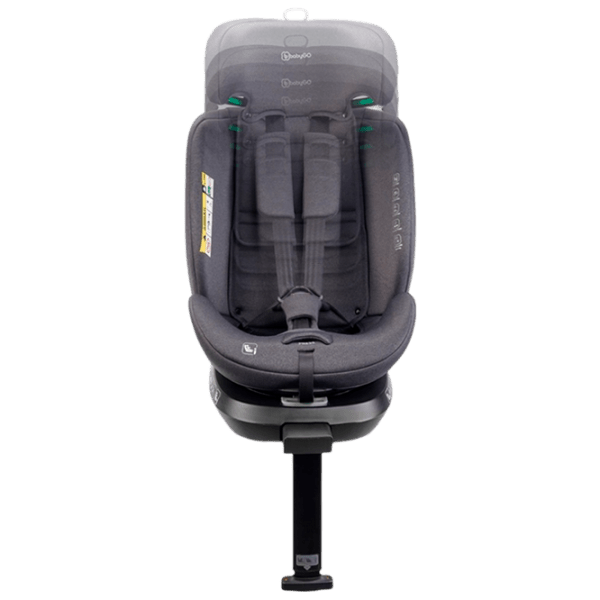 Scaun auto BabyGo Move 360 BGO-2601 Gray 0 luni - 12 ani, 36 kg photo 2
