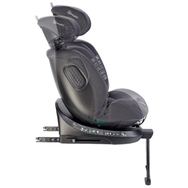 Scaun auto BabyGo Move 360 BGO-2601 Gray 0 luni - 12 ani, 36 kg photo 3