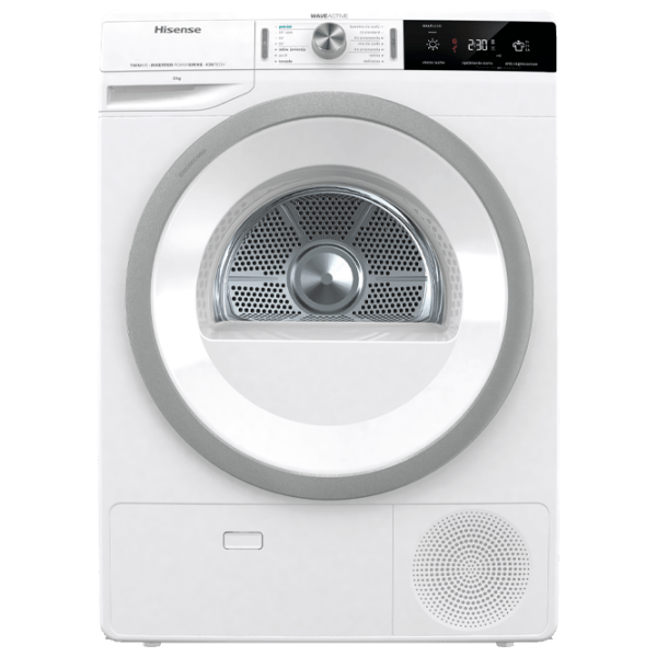 Mașină de uscat rufe Hisense MHD830 White 8 kg, A photo 1