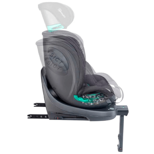 Детское автокресло BabyGo Prime BGO-2351 Black 0 месяцев - 12 лет, 36 кг photo 4