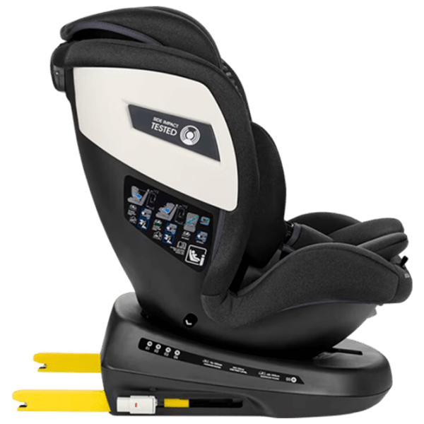 Scaun auto Kikka Boo i-Cruise 31002100056 Black 0 luni - 12 ani, 36 kg photo 3