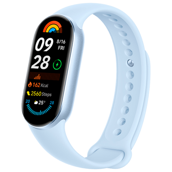 Фитнес-браслет Xiaomi Mi Smart Band 9 Arctic Blue 1.62", 490 x 192, AMOLED photo 1