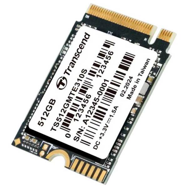 SSD Transcend MTE310S M.2 NVMe 512 GB Viteza de citire: 3300 MB/ s,
Viteza de inscriere: 3300 MB/ s photo 2