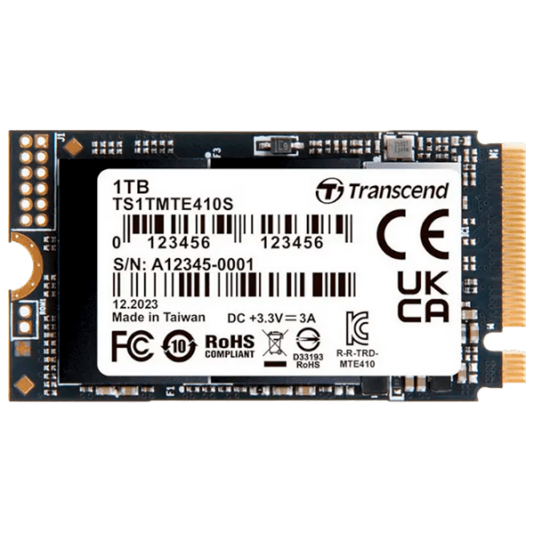SSD Transcend MTE410S M.2 NVMe 1 ТБ Скорость чтения: 5000 Мб/ с,
Скорость записи: 3500 Мб/ с photo 1