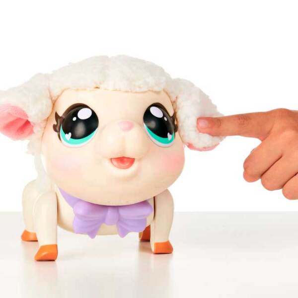 Jucărie moale Toy Lamb Animals LLP 26476 White 5+ photo 5