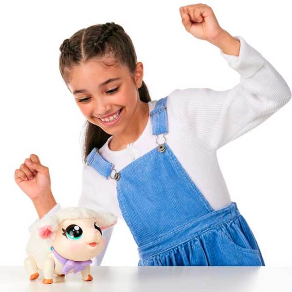 Jucărie moale Toy Lamb Animals LLP 26476 White 5+ photo 7
