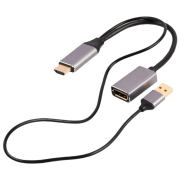 Адаптер Cablexpert A-HDMIM-DPF-02 Black HDMI