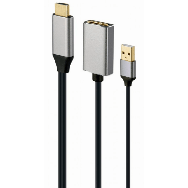 Adaptor Cablexpert A-HDMIM-DPF-02 Black HDMI photo 2
