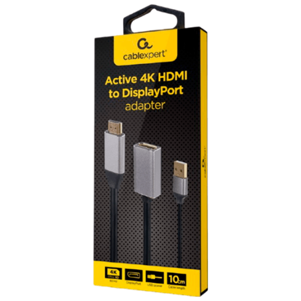 Adaptor Cablexpert A-HDMIM-DPF-02 Black HDMI photo 4