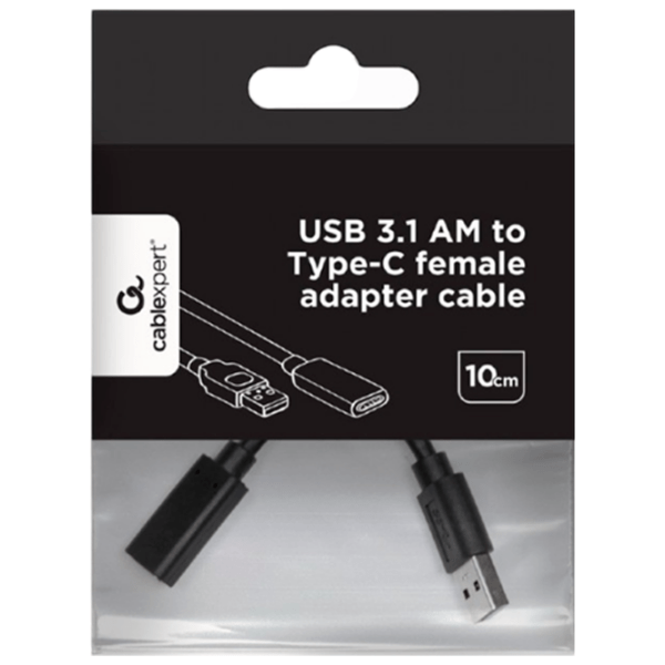 Adaptor Cablexpert A-USB3-AMCF-01 Black USB Type-A photo 2