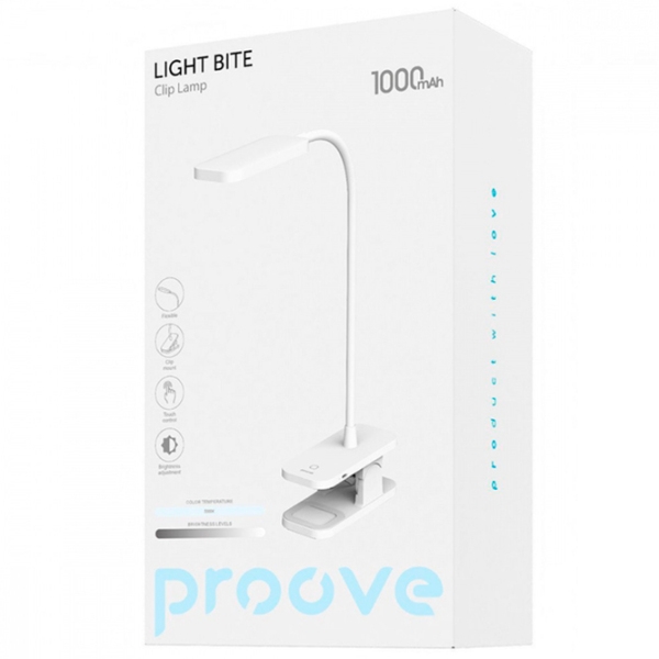 Lampă de masă Proove Light Bite White Acumulator photo 5