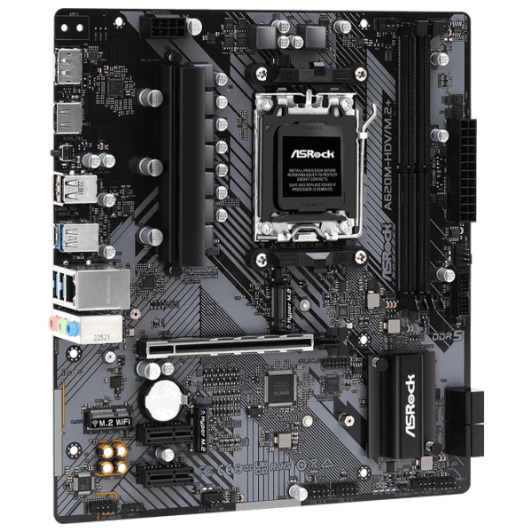 Материнская плата ASRock A620M-HDV/ M.2+ mATX  photo 2