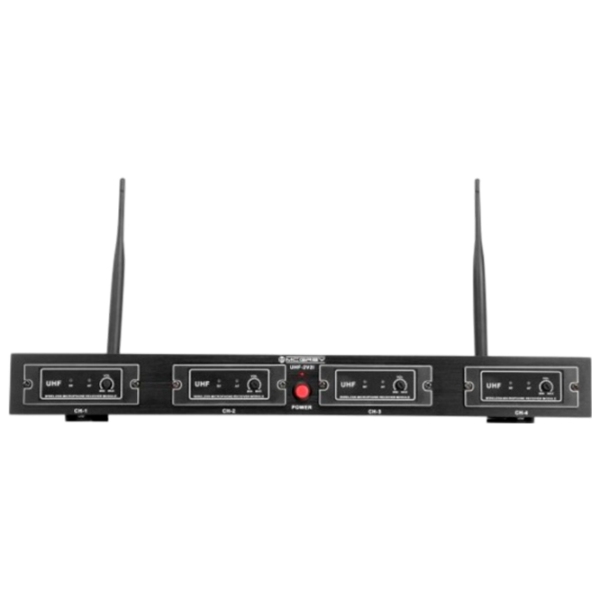 Microfon Professional McGrey Quad Wireless Microphone Set Black  photo 4