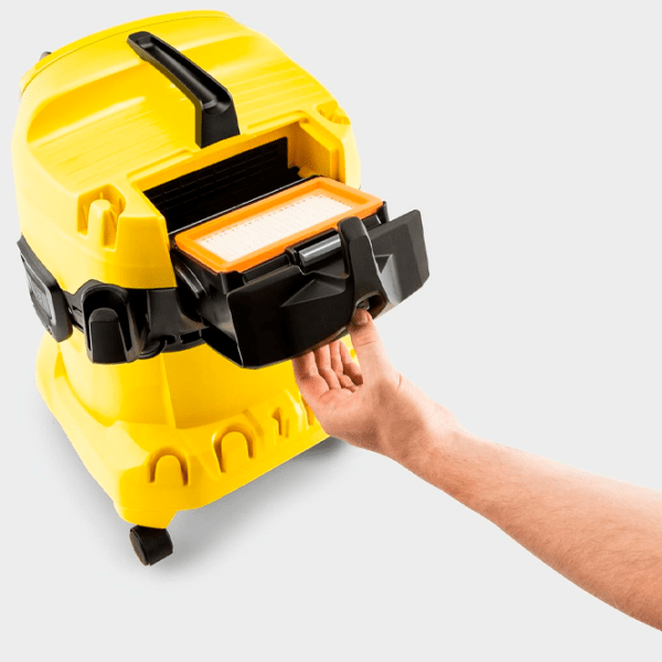 Aspirator KARCHER WD4 V-20/5/22 (1.628-209.0) Yellow 1000 W | Umedă | Container | 20 l photo 5