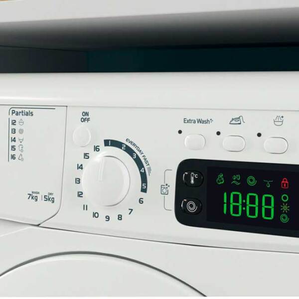 Mașină de spălat cu uscător Whirlpool EWDE 71280 W EU White 7 kg, 1200 rpm, A photo 3