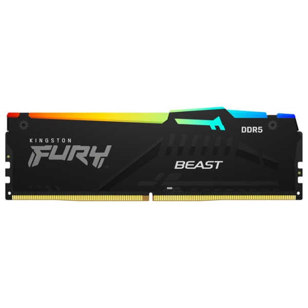 Оперативная память 32 ГБ Kingston FURY Beast RGB KF560C30BBAK2-32 DIMM, DDR5, 6000 МГц photo 3