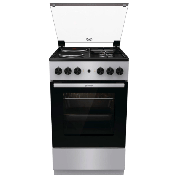 Aragaz Gorenje GK5A11SG Inox Tipul plitei: Pe gaz, 68 l, Tipul cuptorului: Electric photo 1