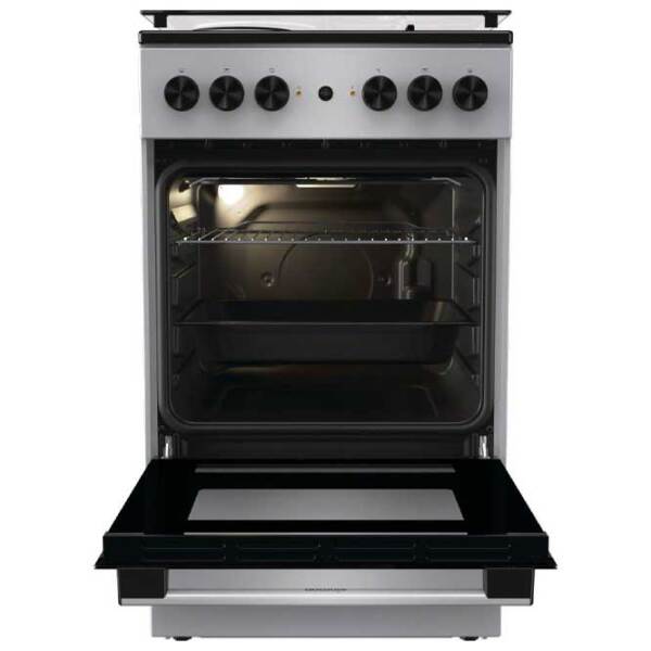 Aragaz Gorenje GK5A11SG Inox Tipul plitei: Pe gaz, 68 l, Tipul cuptorului: Electric photo 2