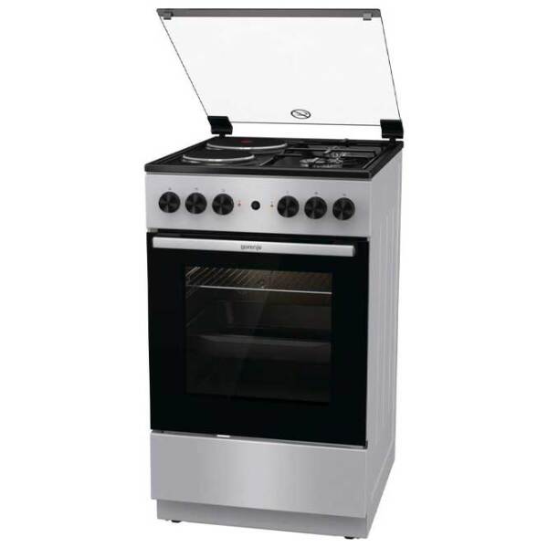 Aragaz Gorenje GK5A11SG Inox Tipul plitei: Pe gaz, 68 l, Tipul cuptorului: Electric photo 7