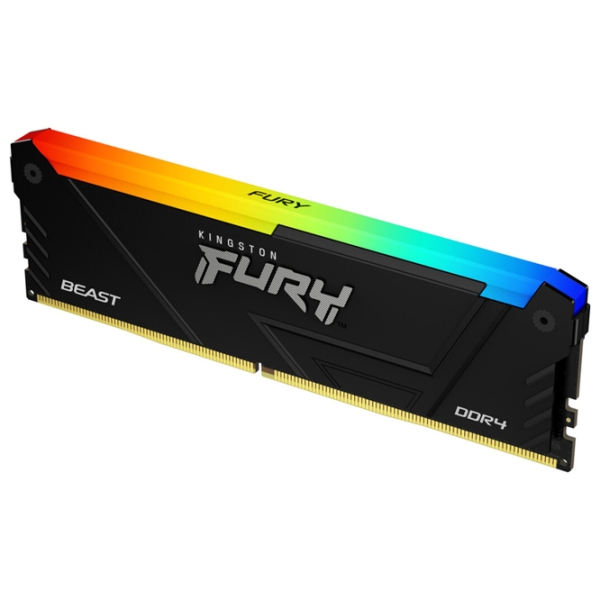 Оперативная память 8 ГБ Kingston FURY Beast RGB KF436C17BB2A/8 DIMM, DDR4, 3600 МГц photo 2
