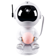 Проектор звезд Starry Sky Galaxy Nightlight Moon Mini White универсальный,