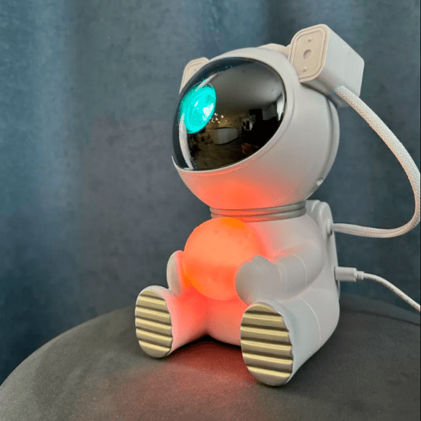 Proiector de stele Starry Sky Galaxy Nightlight Moon Mini White universal, photo 5