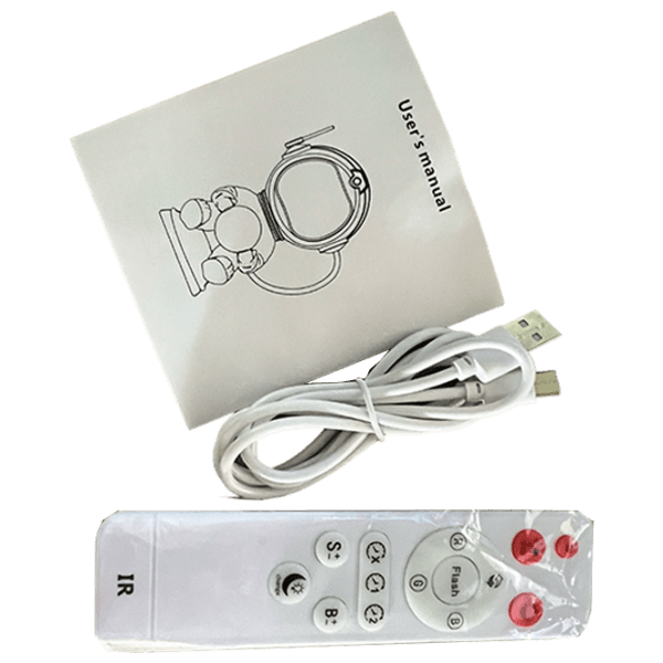 Proiector de stele Starry Sky Galaxy Nightlight Moon Mini White universal, photo 6