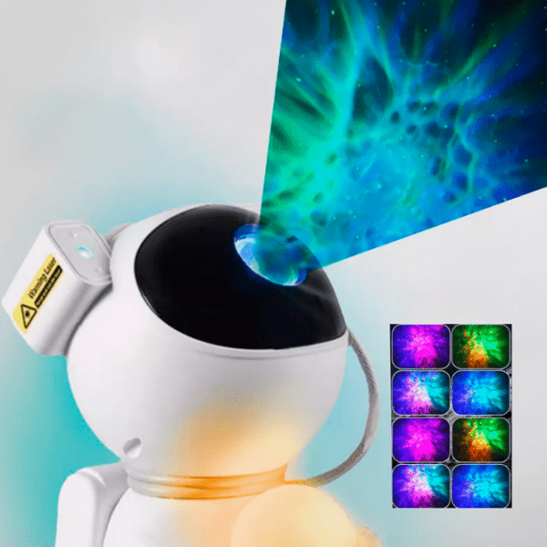 Proiector de stele Starry Sky Galaxy Nightlight Moon Mini White universal, photo 7
