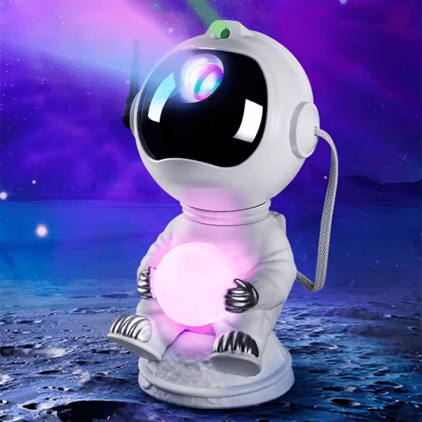 Proiector de stele Starry Sky Galaxy Nightlight Moon Mini White universal, photo 8
