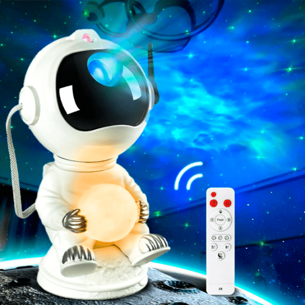 Proiector de stele Starry Sky Galaxy Nightlight Moon Mini White universal, photo 12