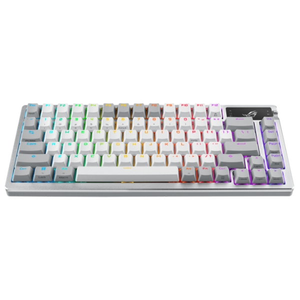 Tastatură Asus ROG Azoth TKL White Gaming, Fără fir photo 2