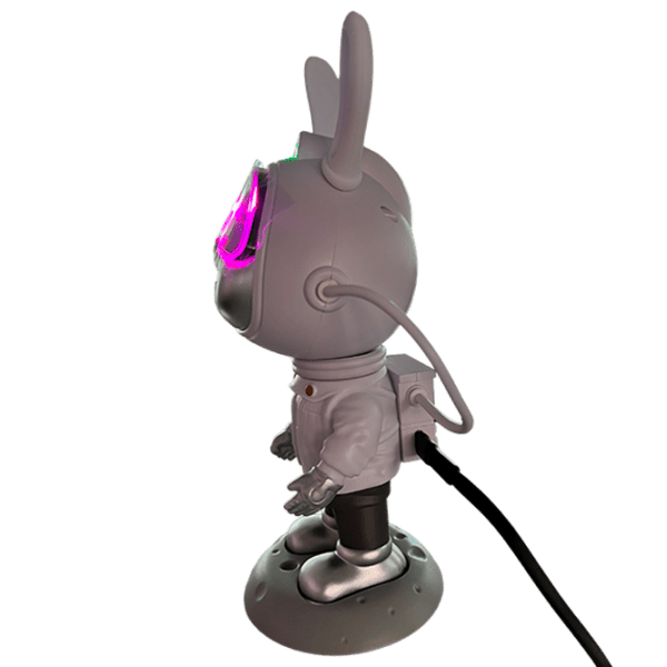 Проектор звезд Starry Sky Galaxy Nightlight Rabbit K2306 White универсальный, photo 4