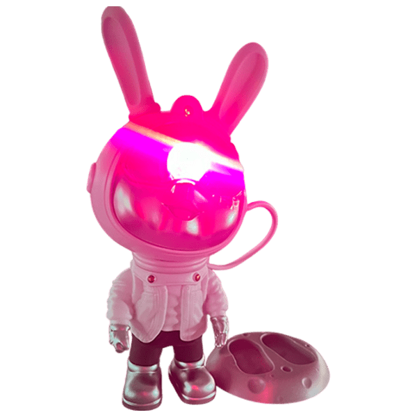 Проектор звезд Starry Sky Galaxy Nightlight Rabbit K2306 White универсальный, photo 6
